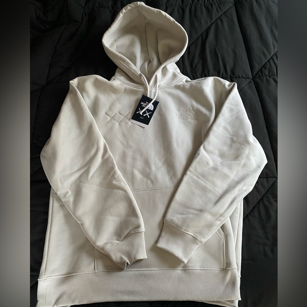 Mens northface x kaws collab hoodie